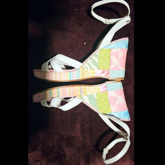 Coach leather wedges - Picture 3 of 12